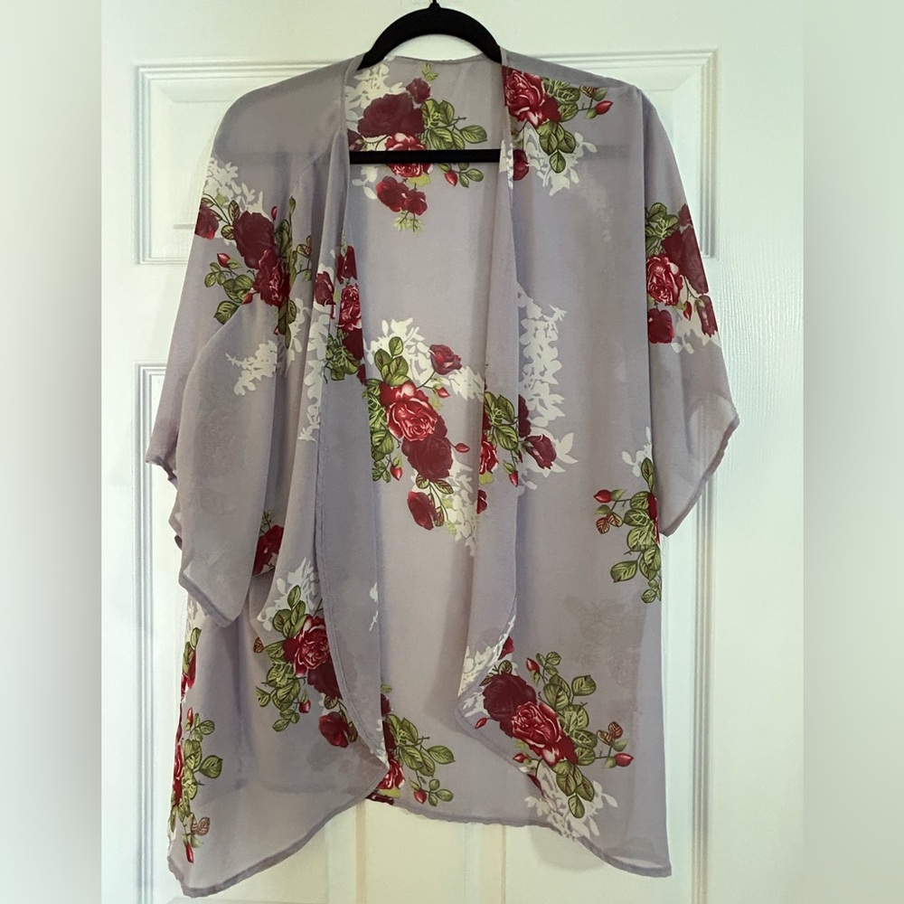 Floral Kimono Cardigan